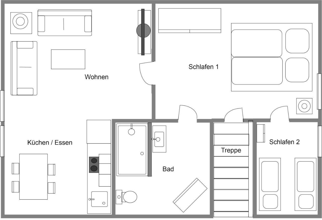 Appartement Witte Huus 75M_ Und 51M_ Ferienwoh à Hooksiel Extérieur photo